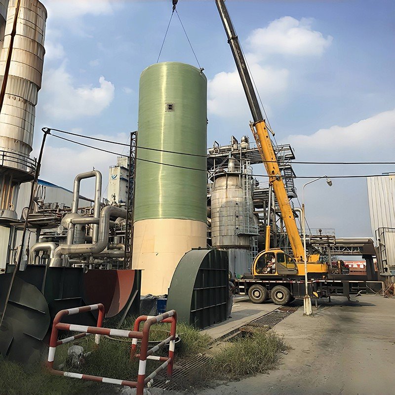 FRP Vertical Tank Filament Winding Machine factory